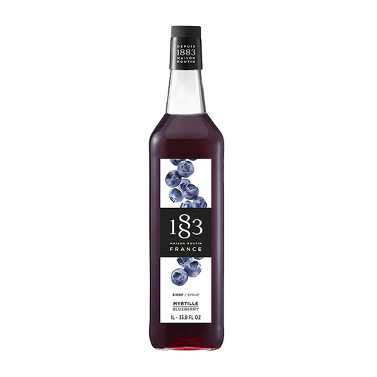 Routin 1883 Blueberry Syrup 1 Ltr Glass Bottle