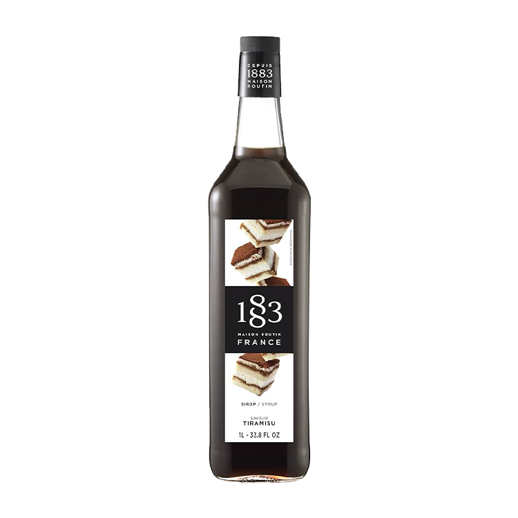 Routin 1883 Tiramisu Syrup 1 Ltr Glass Bottle
