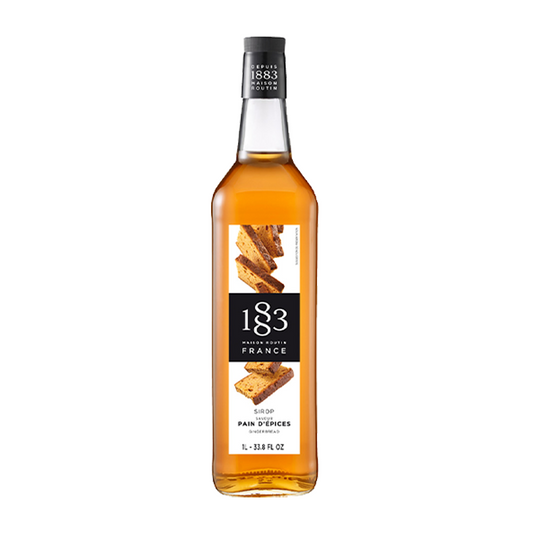 Routin 1883 Gingerbread Syrup 1 Ltr Glass Bottle