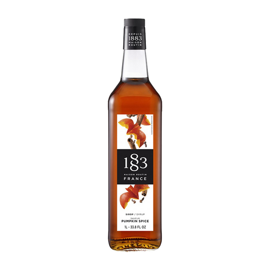 Routin 1883 Pumpkin Spice Syrup 1 Ltr Glass Bottle